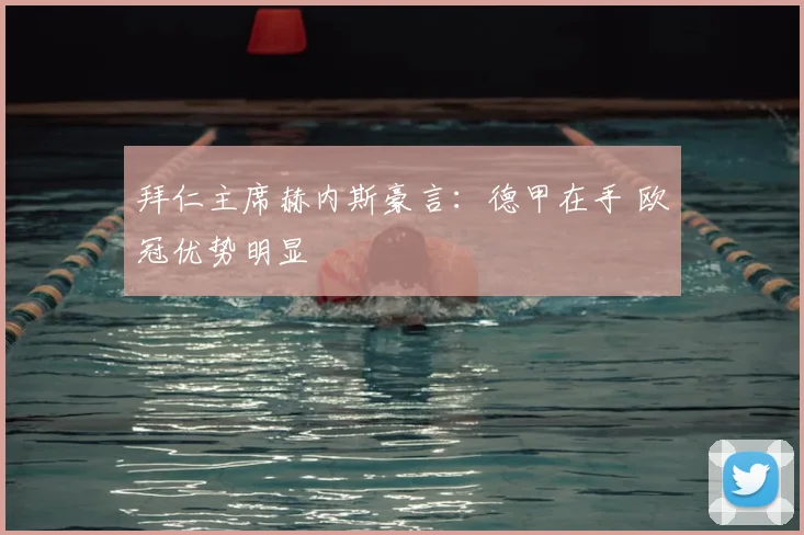 拜仁主席赫内斯豪言：德甲在手 欧冠优势明显